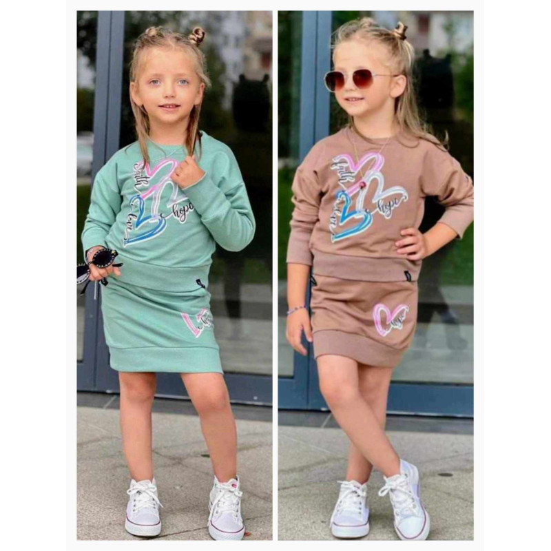 Set W SERCA Sweatshirt + Skirt