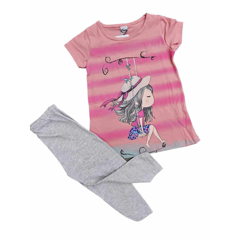Set Rib top+Leggings KRÓTKIE HUŚTAWKA