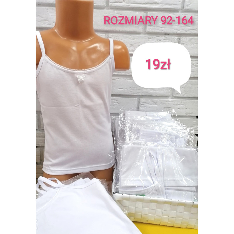 Žebrovaný top na ramiączkach