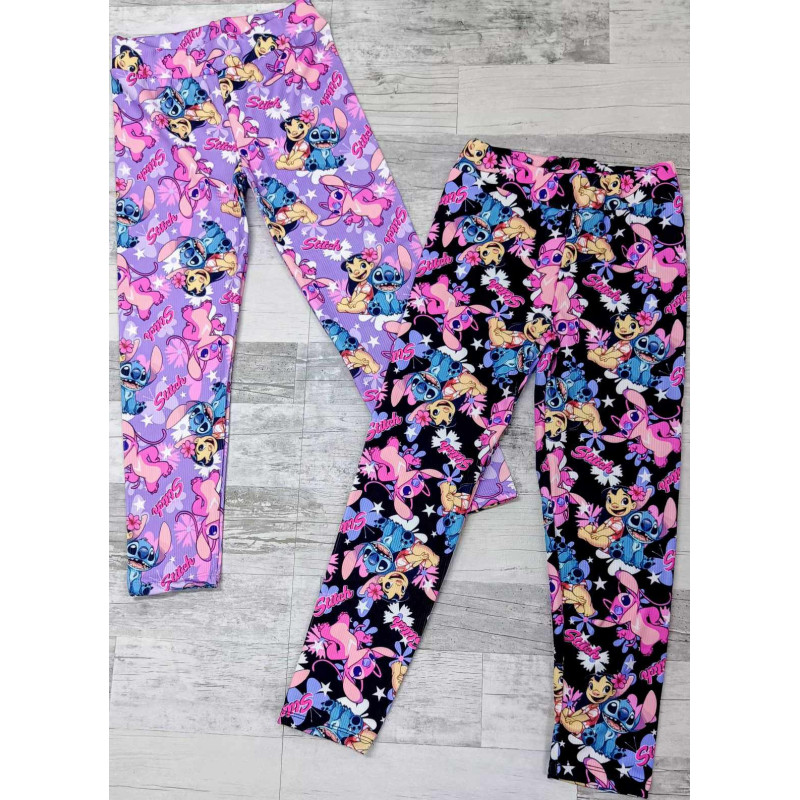 Leggings Gerippt LEKKO Gefüttert STITCH