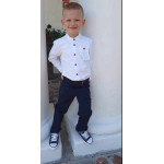 Košile ZE STÓJKĄ S DŁUGIM RĘKAWEM MB HANNA PL