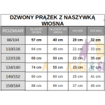 Trapéz Bordázott -vel NASZYWKĄ Tavasz