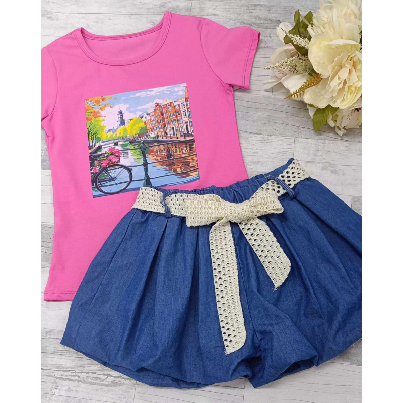 Šortky BOMBKI S Opasok