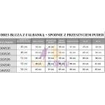 Jogging Sweatshirt Med Flæse + Bukser Med PRZESZYCIEM PUDER