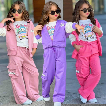 DRES 3 CZĘŚCIOWY LABUBU W SAMOCHODZIE