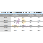 BLUZKI Rebrovaný S Volány BŁYSZCZĄCE S DROBINKAMI