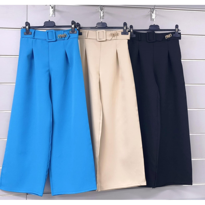 Pants SZWEDY ELEGANCKIE With Belt I ODPINANĄ BROSZKĄ