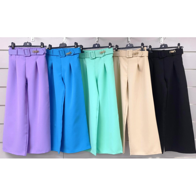 Pants SZWEDY ELEGANCKIE With Belt I ODPINANĄ BROSZKĄ