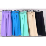 Nohavice SZWEDY ELEGANCKIE S Opasok I ODPINANĄ BROSZKĄ