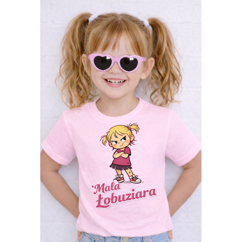 T-shirt MAŁA ŁOBUZIARA 100% Baumwolle PL