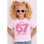 T-shirt SIX SEVEN GLAMOUR 100% Cotton PL/KOLORY