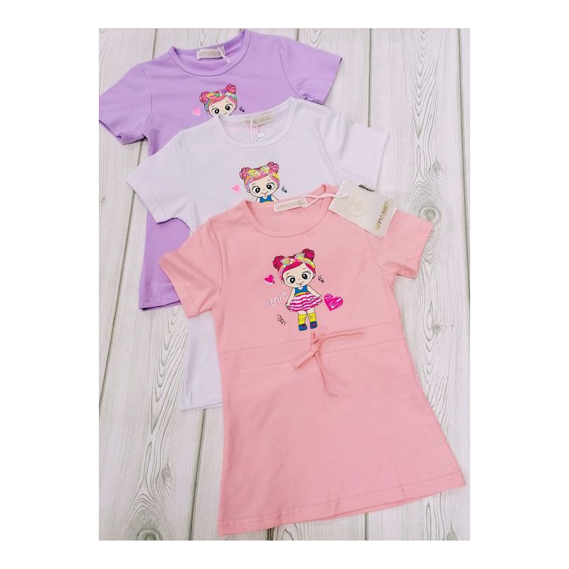 Bluzka  z dziewczynką cekinki