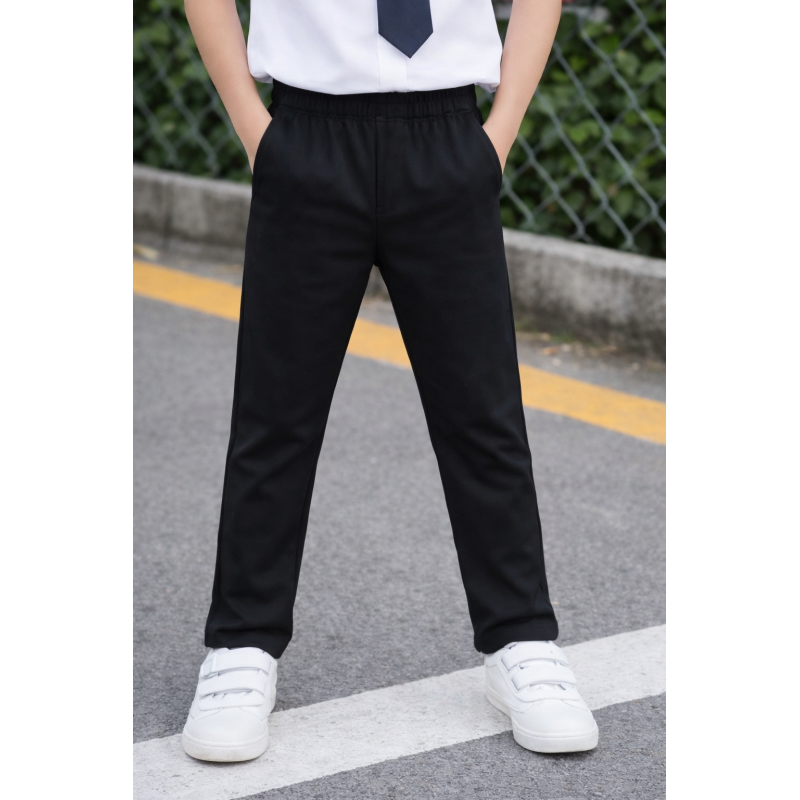 Elegant girls' trousers, straight leg