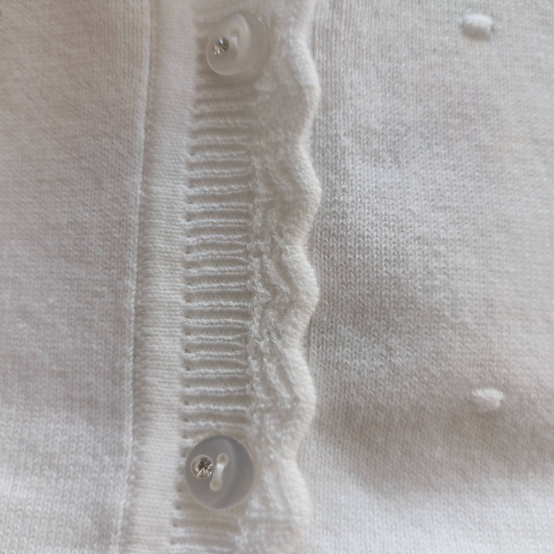 White decorative sweater