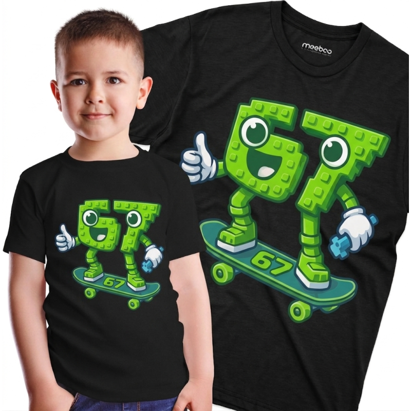 Six Seven gördeszkás póló