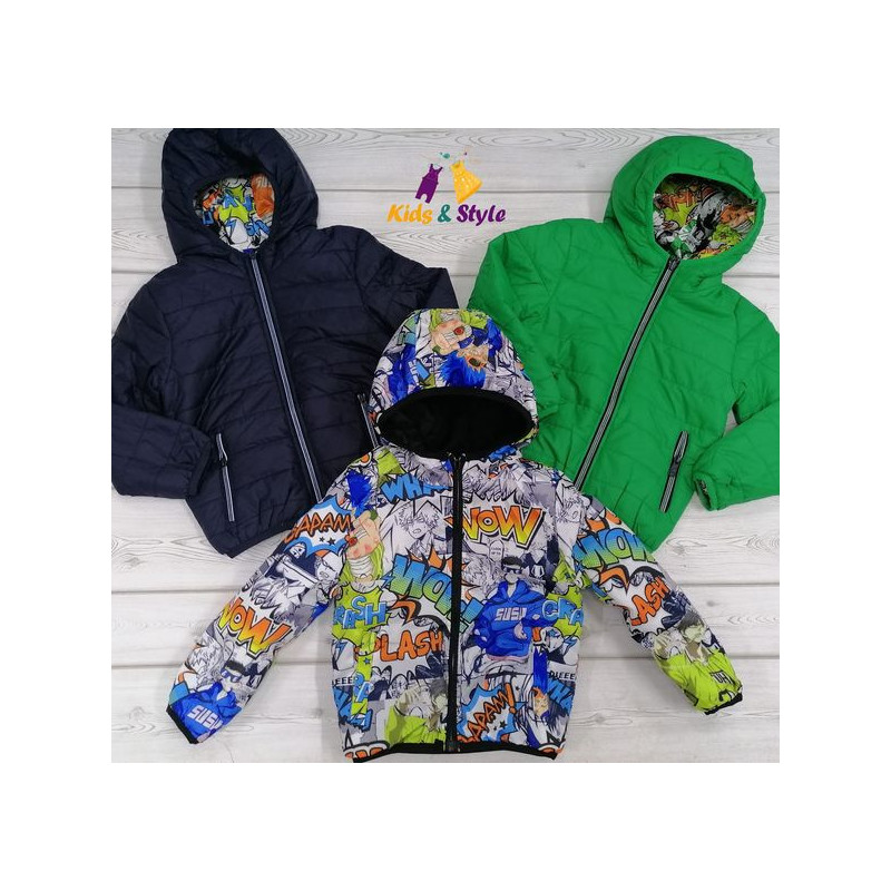 Jacket PIKOWANA DWUSTRONNA With KOMIKSEM