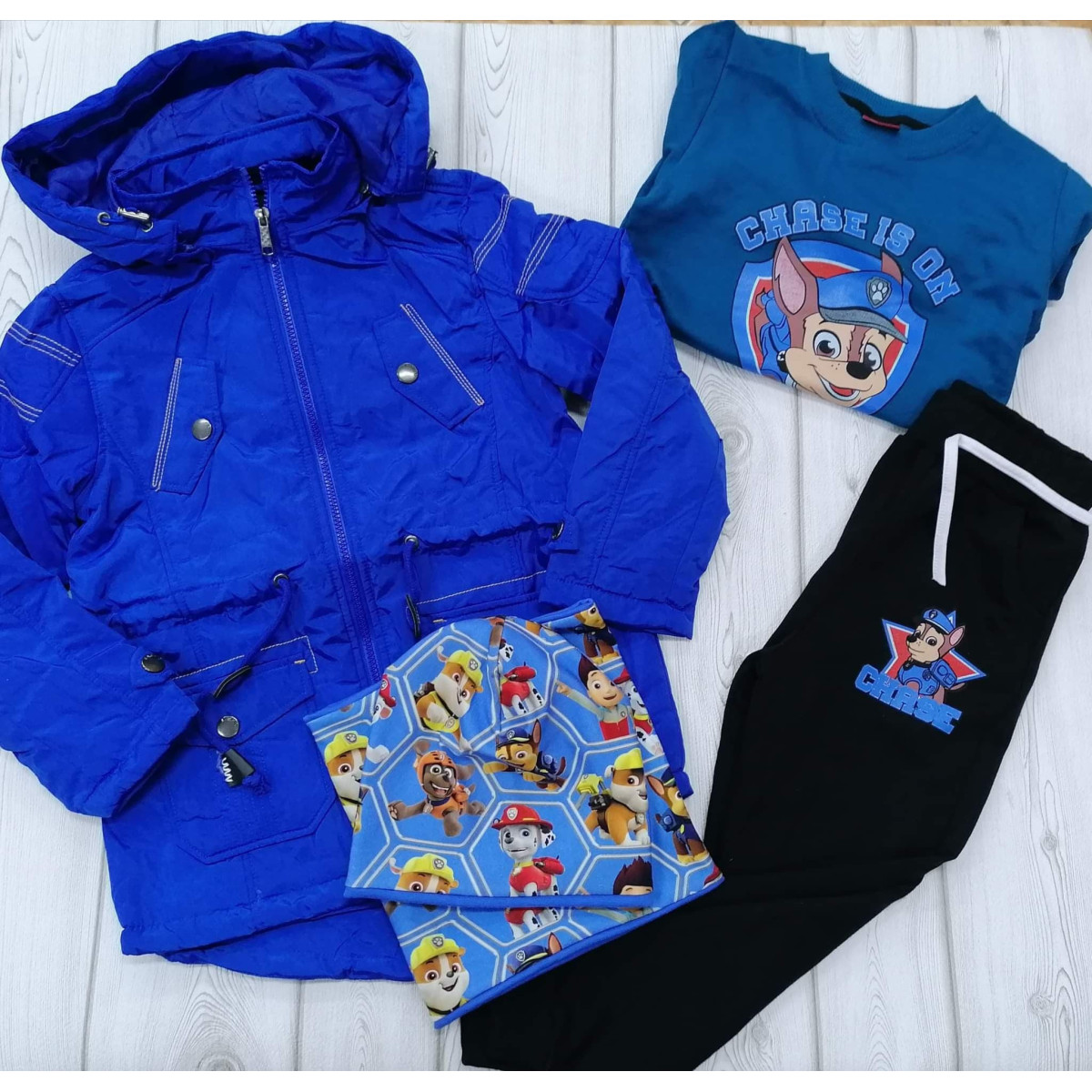 Kurtka Parka Lekko Ocieplana dla Chłopców - Kids & Style